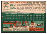 1954 Topps Baseball #017 Phil Rizzuto Yankees EX 522560