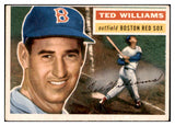 1956 Topps Baseball #005 Ted Williams Red Sox EX White 522571