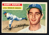 1956 Topps Baseball #079 Sandy Koufax Dodgers Gray VG-EX 522602