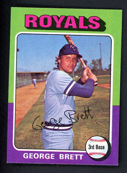 1975 Topps Baseball #228 George Brett Royals NR-MT 522608