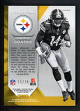 2015 Spectra #AJA-SC Sammie Coates Steelers 11/75 Jersey Signed 522611