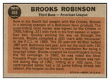 1962 Topps Baseball #468 Brooks Robinson A.S. Orioles VG-EX 522612