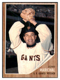 1962 Topps Baseball #505 Juan Marichal Giants EX-MT 522615