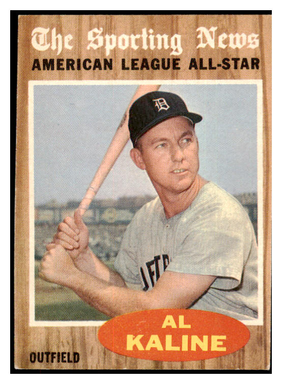 1962 Topps Baseball #470 Al Kaline A.S. Tigers EX-MT 522616