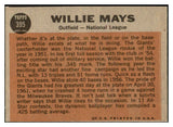 1962 Topps Baseball #395 Willie Mays A.S. Giants EX-MT 522618