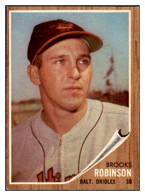 1962 Topps Baseball #045 Brooks Robinson Orioles EX-MT 522624