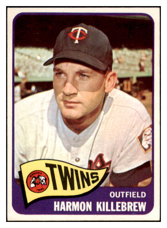 1965 Topps Baseball #400 Harmon Killebrew Twins EX-MT 522655