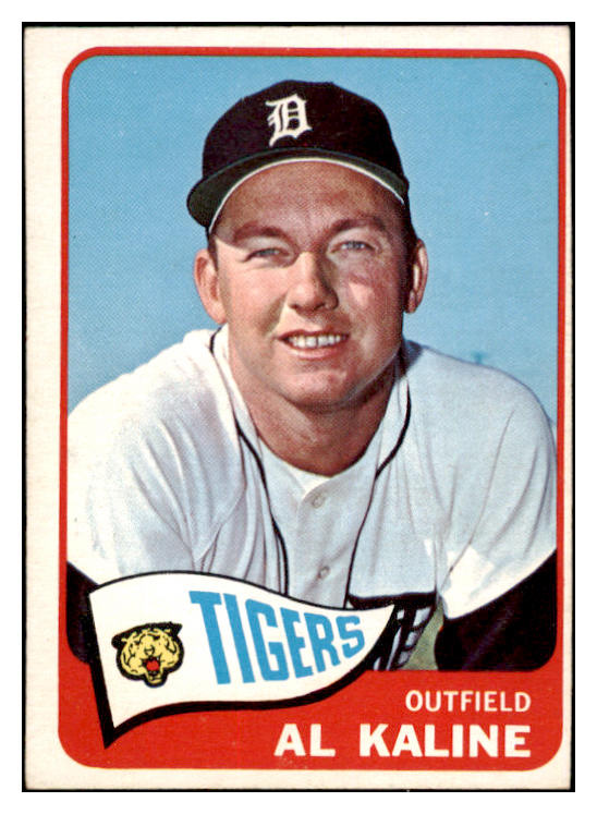 1965 Topps Baseball #130 Al Kaline Tigers EX 522666