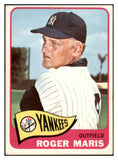 1965 Topps Baseball #155 Roger Maris Yankees EX 522667