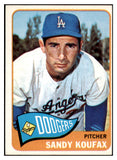 1965 Topps Baseball #300 Sandy Koufax Dodgers EX 522670