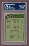 1979 Topps Baseball #413 Hank Aaron Roger Maris PSA 8 NM/MT 522681