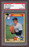 1987 Topps #614 Roger Clemens A.S. Red Sox PSA 7 NM 522689