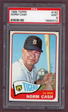 1965 Topps Baseball #153 Norm Cash Tigers PSA 9 MINT 522698