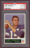 1965 Philadelphia Football #065 Earl Morrall Lions PSA 8 NM/MT 522716