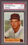 1954 Bowman Baseball #101 Don Larsen Orioles PSA 7 NM 522720