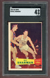 1957 Topps Basketball #005 Bill Sharman Celtics SGC 4 VG-EX 522761
