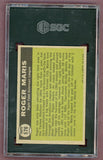 1961 Topps Baseball #576 Roger Maris A.S. Yankees SGC 4.5 VG-EX+ 522772