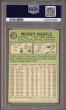 1967 Topps Baseball #150 Mickey Mantle Yankees PSA 2 GD 522864