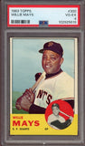 1963 Topps Baseball #300 Willie Mays Giants PSA 4 VG-EX 522900