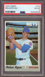 1970 Topps Baseball #712 Nolan Ryan Mets PSA 4 VG-EX 522915