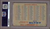 1957 Topps Baseball Checklist 1/2 PSA 4 VG-EX 522936