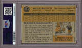 1960 Topps Baseball #316 Willie McCovey Giants PSA 6 EX-MT 522939