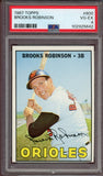 1967 Topps Baseball #600 Brooks Robinson Orioles PSA 4 VG-EX 522946