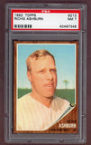 1962 Topps Baseball #213 Richie Ashburn Mets PSA 7 NM 522974