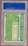 1977 Topps Baseball #635 Robin Yount Brewers PSA 8 NM/MT 522996