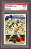 1980 Topps Baseball #720 Carl Yastrzemski Red Sox PSA 9 MINT 523024