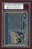 1955 Topps Football #085 Sid Luckman Columbia BVG 8 NM/MT 523080