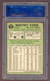 1967 Topps Baseball #005 Whitey Ford Yankees PSA 8 NM/MT 523196