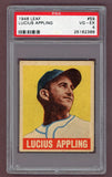 1948 Leaf Baseball #059 Luke Appling White Sox PSA 4 VG-EX 523246