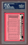 1986 Topps Traded Tiffany #102 Ted Simmons Braves PSA 10 GEM MINT 523254