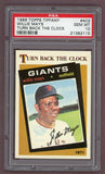 1986 Topps Tiffany #403 Willie Mays TBC Giants PSA 10 GEM MINT 523261