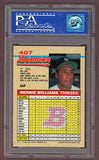 1992 Bowman #407 Bernie Williams Yankees PSA 10 GEM MINT 523262