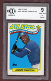 1989 Topps #391 Andre Dawson A.S. Cubs BCCG 9 523290