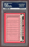 1986 Topps Traded Tiffany #077 Phil Niekro Indians PSA 7 NM 523326