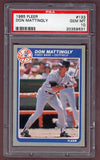 1985 Fleer #133 Don Mattingly Yankees PSA 10 GEM MINT 523330