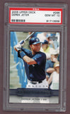 2005 Upper Deck #296 Derek Jeter Yankees PSA 10 GEM MINT 523368