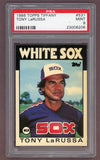 1986 Topps Tiffany #531 Tony Larussa White Sox PSA 9 MINT 523370