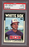 1986 Topps Tiffany #531 Tony Larussa White Sox PSA 10 GEM MINT 523371