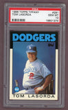 1986 Topps Tiffany #291 Tom Lasorda Dodgers PSA 10 GEM MINT 523372