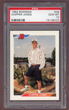 1992 Bowman #028 Chipper Jones Braves PSA 10 GEM MINT 523513