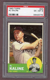 1963 Topps Baseball #025 Al Kaline Tigers PSA 6 EX-MT 523571