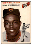 1954 Topps Baseball #003 Monte Irvin Giants EX-MT 523693