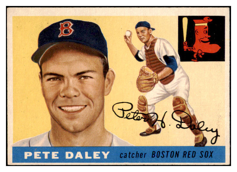 1955 Topps Baseball #206 Pete Daley Red Sox EX-MT 523706