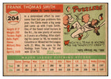 1955 Topps Baseball #204 Frank Smith Cardinals EX-MT 523709