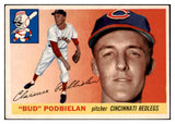 1955 Topps Baseball #153 Bud Podbielan Reds EX 523710