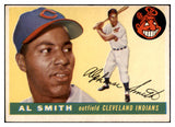 1955 Topps Baseball #197 Al Smith Indians EX 523714